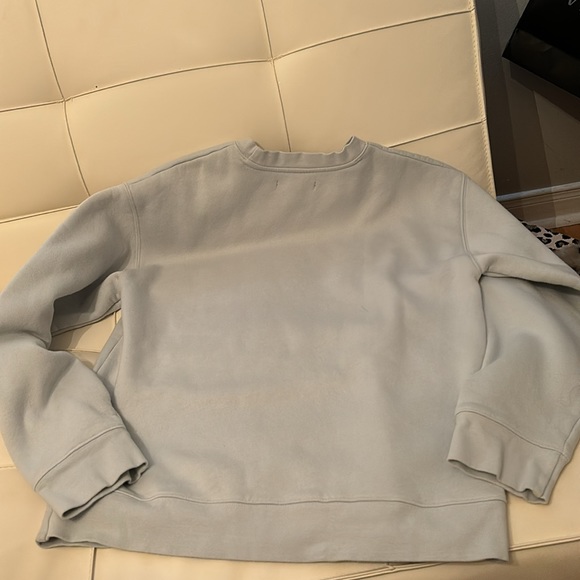 Brunette the Label ladies sweatshirt size S/M pale blue - Picture 6 of 6